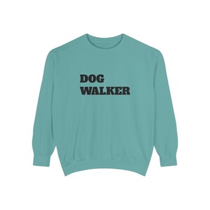Cute Dog Walker Sweatshirt, Vintage Pet Lover Apparel, Gift for Dog Owners, Funny Animal Lover Sweatshirt, Cozy Dog Walking Hoodie
