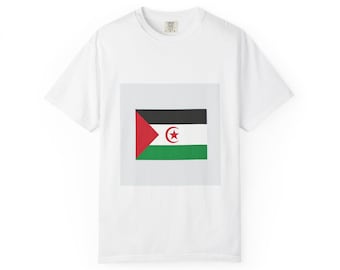 Palestinian Flag Graphic Tee, Unisex T-Shirt, Casual Wear, Pride Apparel, Gift for Activists, Comfortable Everyday Top