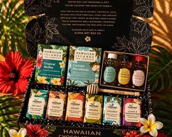 Schokolade, Tee und Honig Box