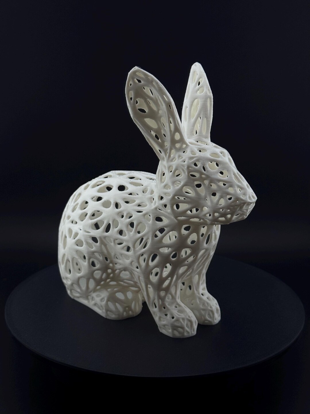 Voronoi Style Bunny Figurine | 3D Printing - Etsy