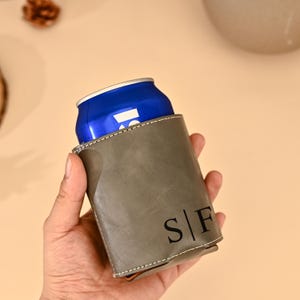 Personalized Groomsmen Can Cooler Holder, Groomsmen Gifts Engraved Can Cooler, Beer Can Holder, Groomsmen Proposal, Groomsman Gift Ideas