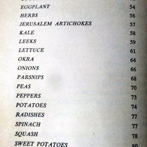Vintage the Kitchen Garden Book, Harvesting Garden Vegetables, Seed to ...