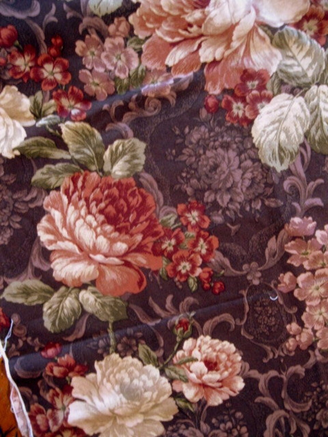 Screen Print Richloom Fabric Upholstery Drapery Fabric Etsy