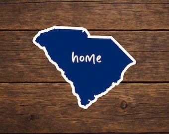 South Carolina Home State Vinyl Decal SC Sticker