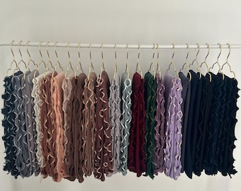 Hijab/voile jersey premium frisé