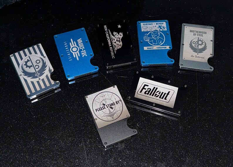 Fallout Inspired Laser Engraved Vault Boy surface Never Minimalist ...