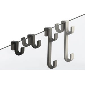 Towel Hook for Glass Shower Doors & Partitions / Multiple sizes and colors are avalable