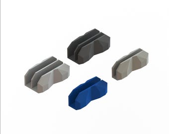 Vertical Laptop Stand — Customizable Slot Sizes