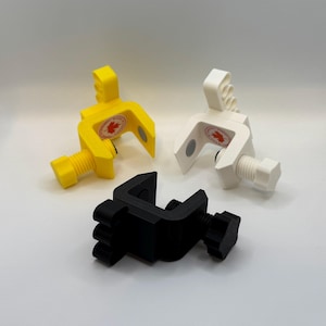 Organizador de cables modular con abrazadera para escritorio lateral/soporte para cables USB y de alimentación, 2-5 ranuras