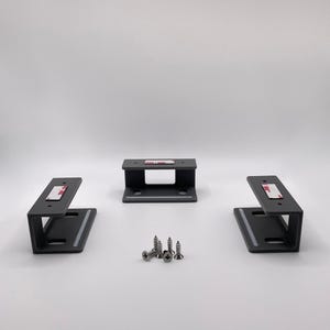 Under Desk Laptop Mount with Hardware, 5 sizes available / Multiple sizes and colors are avalable