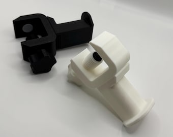 Modular Side Desk Headphone Holder — Rounded Version/ Multiple colours are available