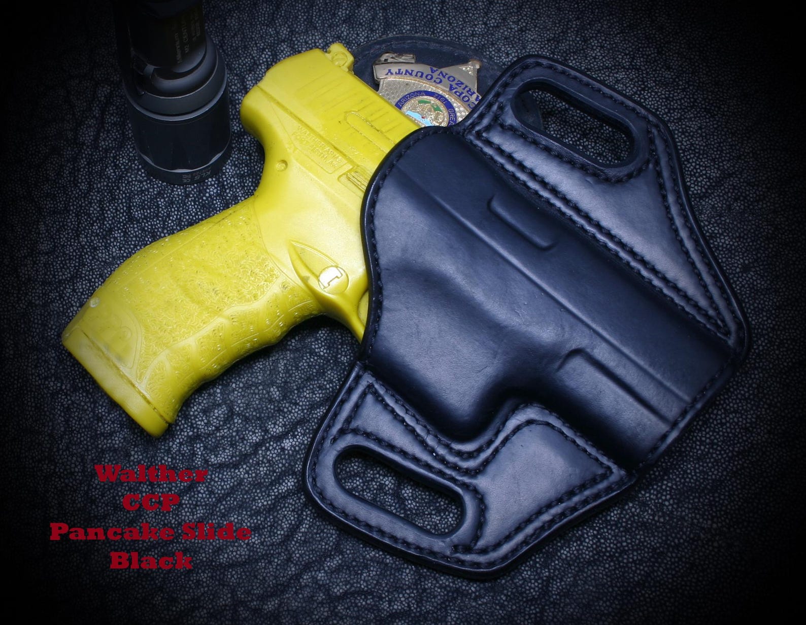 Leather Holster Template Pattern for Walther CCP . Cast Acrylic
