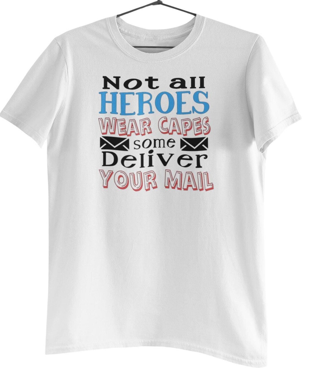 Kosmetiktasche „Not All Superhelden Wear Capes“ – Geschenkidee Für Postbotin Oder Mail Lady