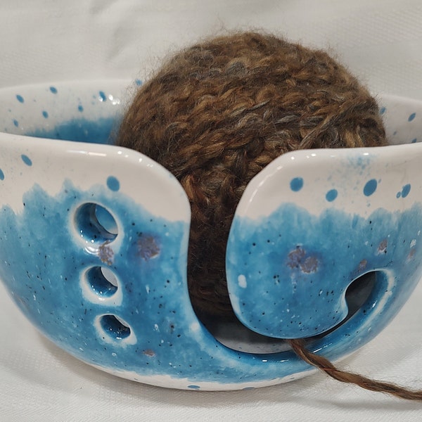 Yarn Bowl, Knitting Bowl, Large Yarn Bowl, Ceramic