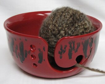 Yarn Bowl, Knitting Bowl, Large Yarn Bowl, Ceramic