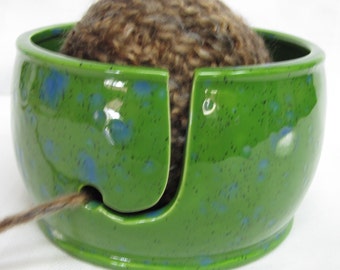 Yarn Bowl, Knitting Bowl, Ceramic