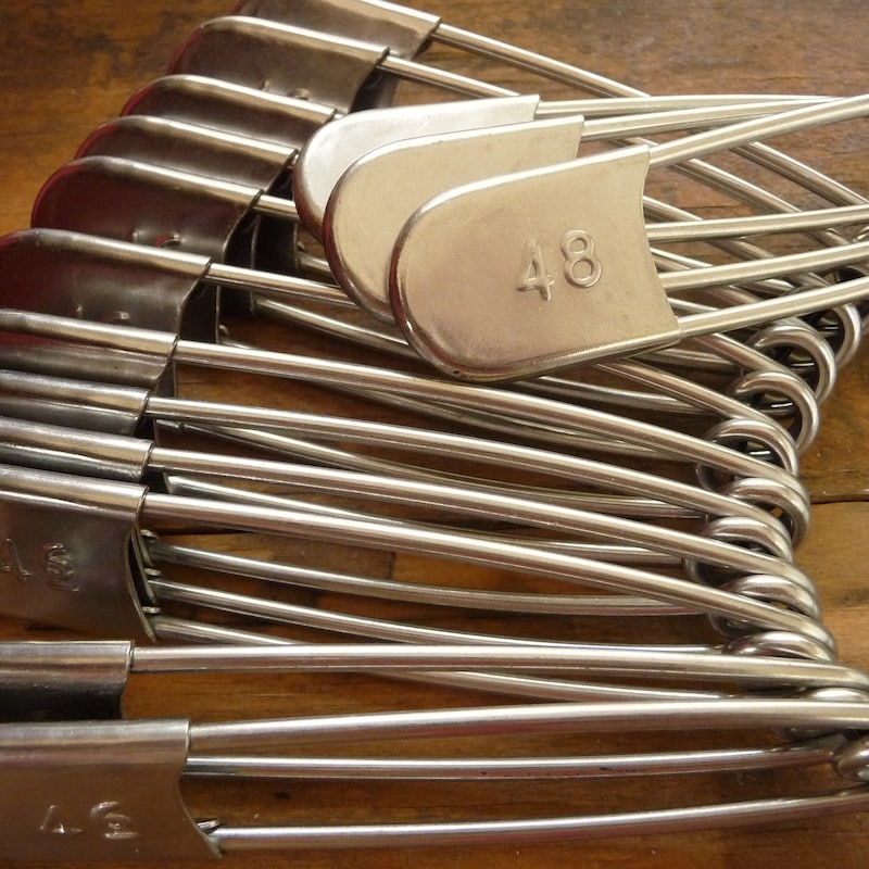 Vintage Safety Pins Etsy