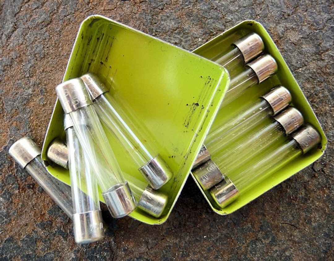 Vintage Glass Fuse CB Vacuum Auto TUBES to Upcycle Two Cute Etsy