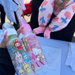 Custom Baby Bottle l baby shower gift l newborn gift l glass baby bottle
