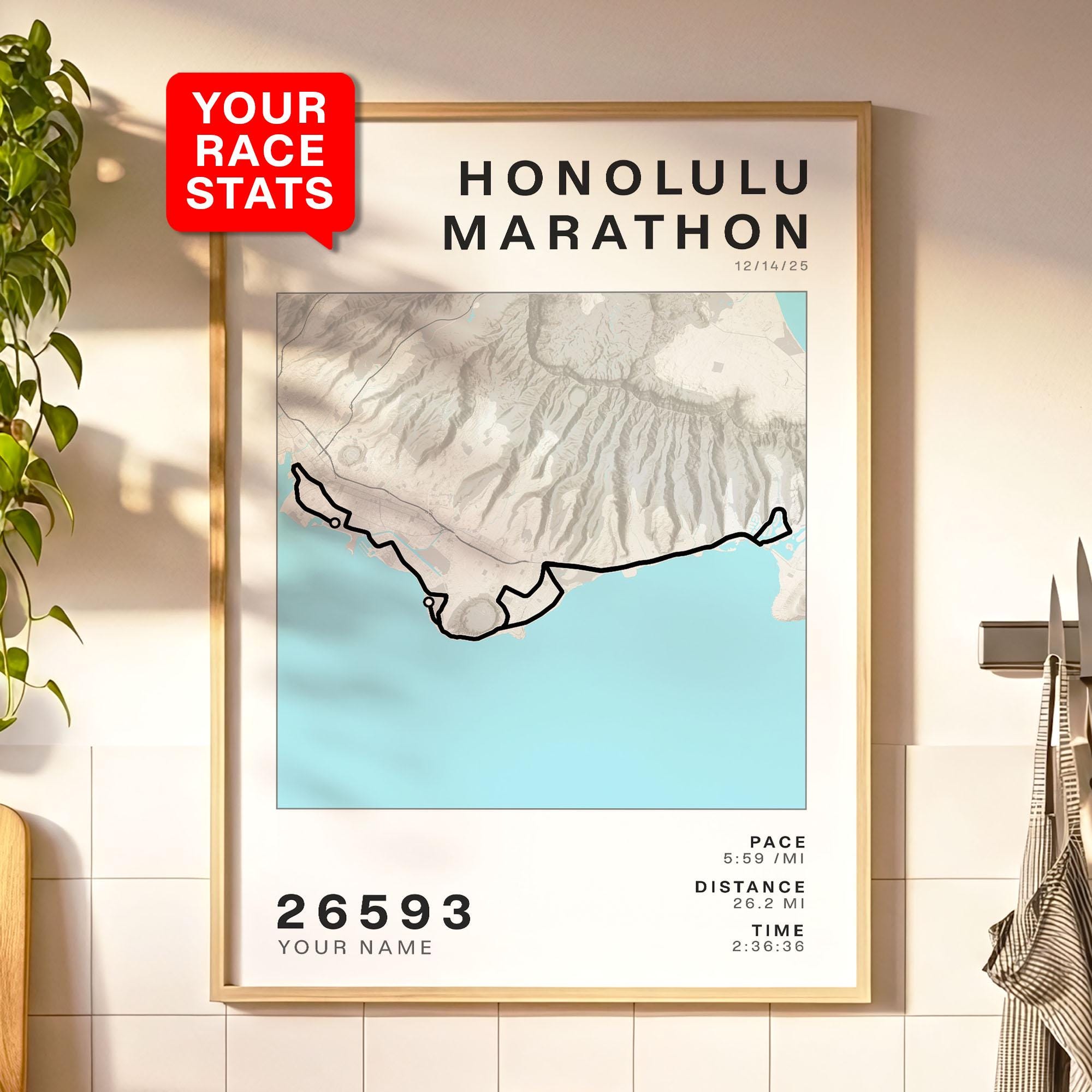 Honolulu Marathon - Etsy