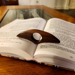 Black Walnut Page Holder