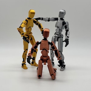 Dummy 13 Action Figure Articulated | Kit or Full Assembly | 3D Printed | Deks Toy | Collectible