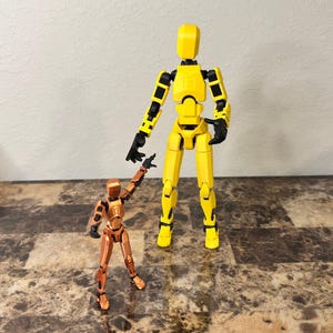 Dummy 13 Action Figure: 3D Printed Collectible - Deks Toy (10.5 inches, Kit or Assembled)