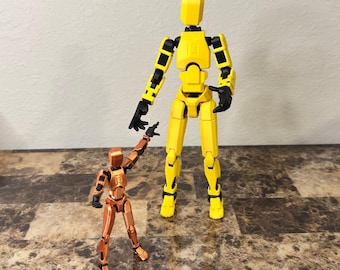 200% Dummy 13 Action Figure: 3D Printed Collectible (Kit or Assembled)