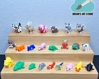 Mini Pocket Pets | 3D Printed Articulating Mini Baby Animals | Sensory Fidgets