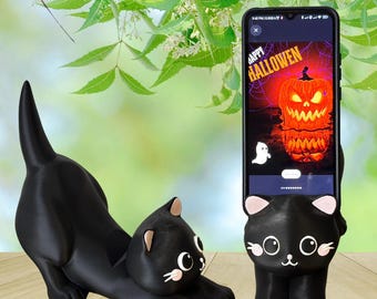 3D Printed Cat Holder: Gaming Controller, Phone, Tablet Stand