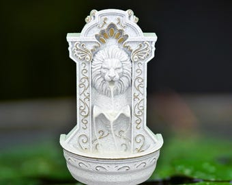 Lion's Courage Fountain Backflow Burner