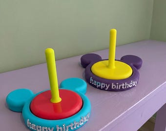 Custom 3D Printed Spinning Yarn Carousel Custom Color, Yarn Spinner for Knitting and Crochet, Tangle-Free Yarn Caddy