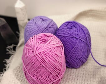 Amigurumi Chenille Garn 1 mm: Plüsch, weiches Polyester für Häkelprojekte, 46 Farben