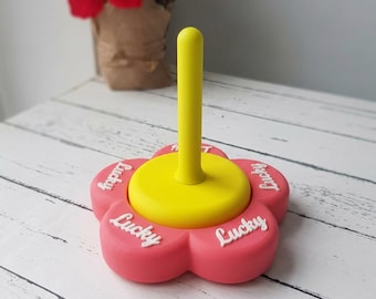 3D gedruckter Garnspinner: Blumen-Stil - Strick- & Häkelwerkzeug
