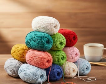 80-farbiges 4-fädiges Milch Baumwollgarn, Amigurumi Garn, Häkeln, Stricken, Punch Needle, DIY Handwerk, Decke