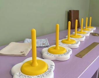 Spinnen Garnkarussel Benutzerdefinierte Farbe, Garnspinner zum Stricken und Häkeln, Tangle-Free Garnspinner, Tisch-Garnorganisator, Eiform