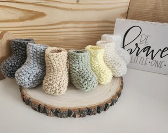 Zwangerschapsonthulling grootouders, babyslofjes, zwangerschapsaankondiging, onthullende slofjes, doos onthullende baby, newborn slofjes, kraamcadeau