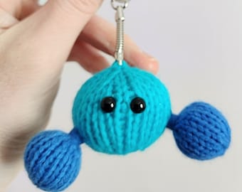 Molecule Decorative Keyring