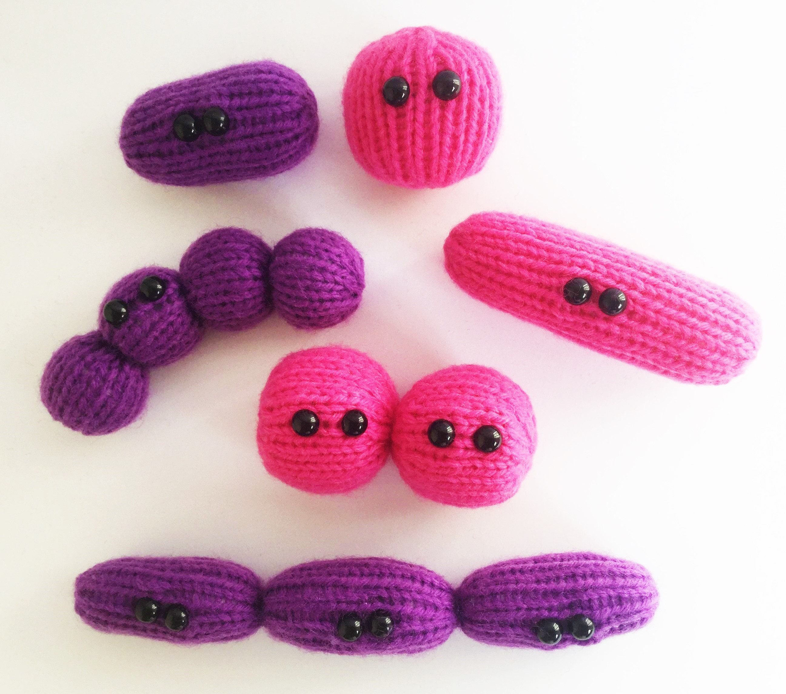 Amigurumi Yarn Family Knitting pattern by Dawn Finney