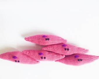 Knit your own Smooth Muscle Cell (pdf knitting pattern)