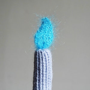 Knit your own Amigurumi Bunsen Burner pdf knitting pattern image 4