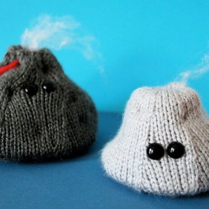 Knit your own Amigurumi Volcano Family pdf knitting pattern image 2