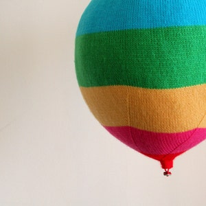 Knit your own hot air balloons pdf knitting pattern image 3