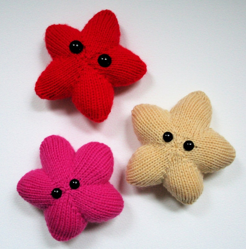 Knit your own Amigurumi Stars pdf knitting pattern image 2