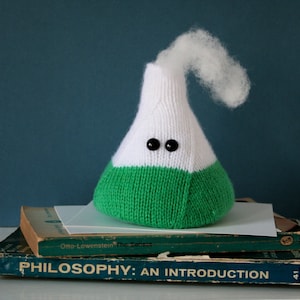 Knit your own Amigurumi Frothing Flask pdf knitting pattern image 1