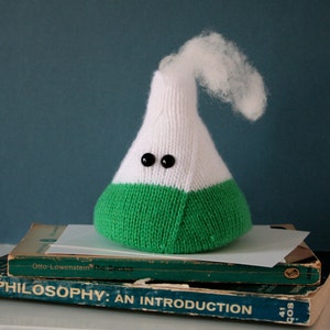 Knit your own Amigurumi Frothing Flask pdf knitting pattern image 2