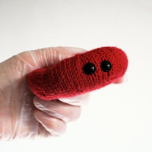 Knit your own red blood cells pdf knitting pattern image 3