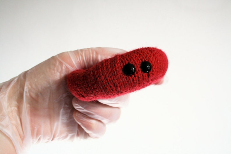 Knit your own red blood cells pdf knitting pattern image 3