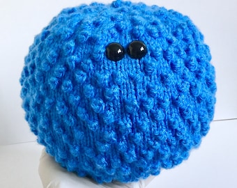 Knit your own Giant T Cell (T Lymphocyte) (pdf knitting pattern)