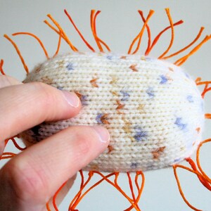 Knit your own Squeaky Bacteria Bacillus pdf knitting pattern image 4